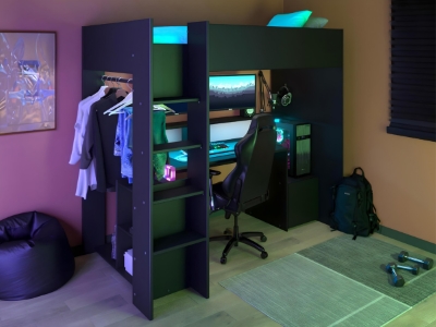 kompakt-gaming-loftseng-med-skrivebord-og-garderobe-90x200--sort