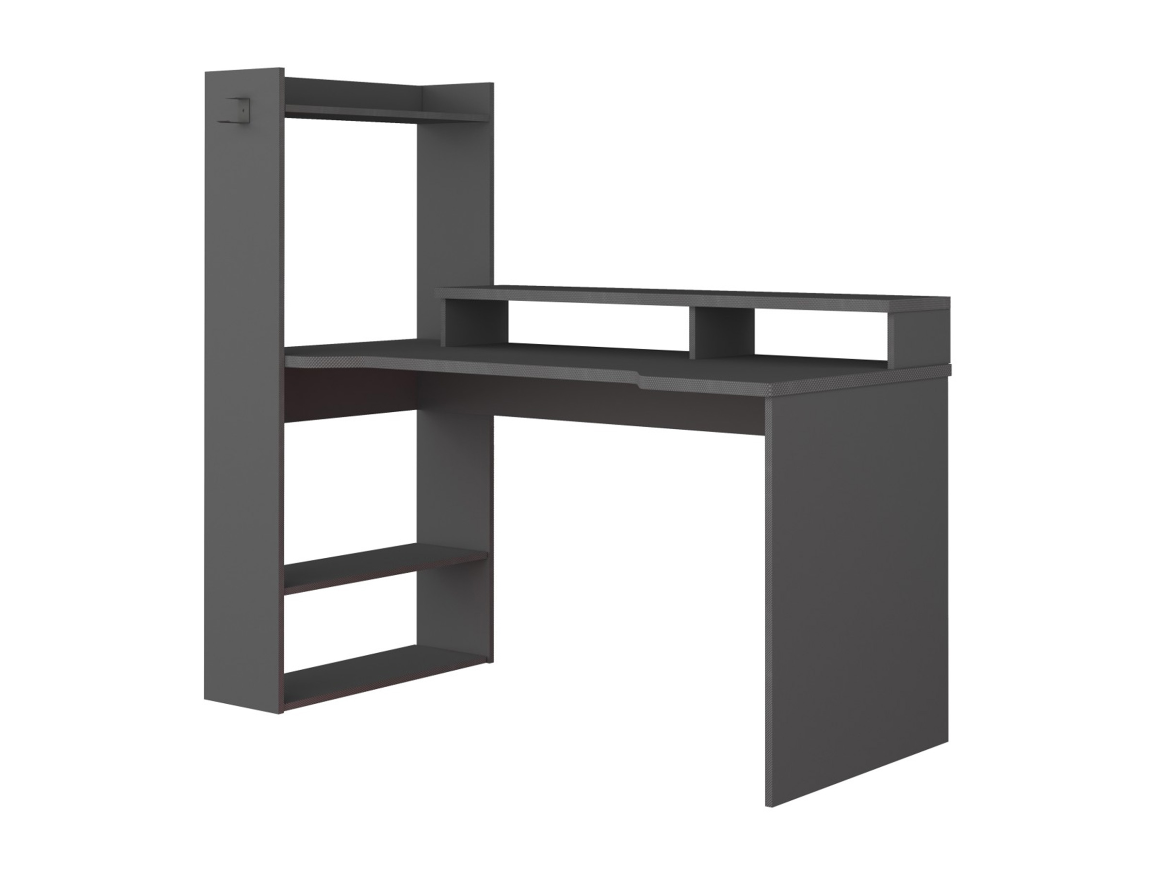 Dgame Z Gamingbord med Oppbevaringsplass - Sort
