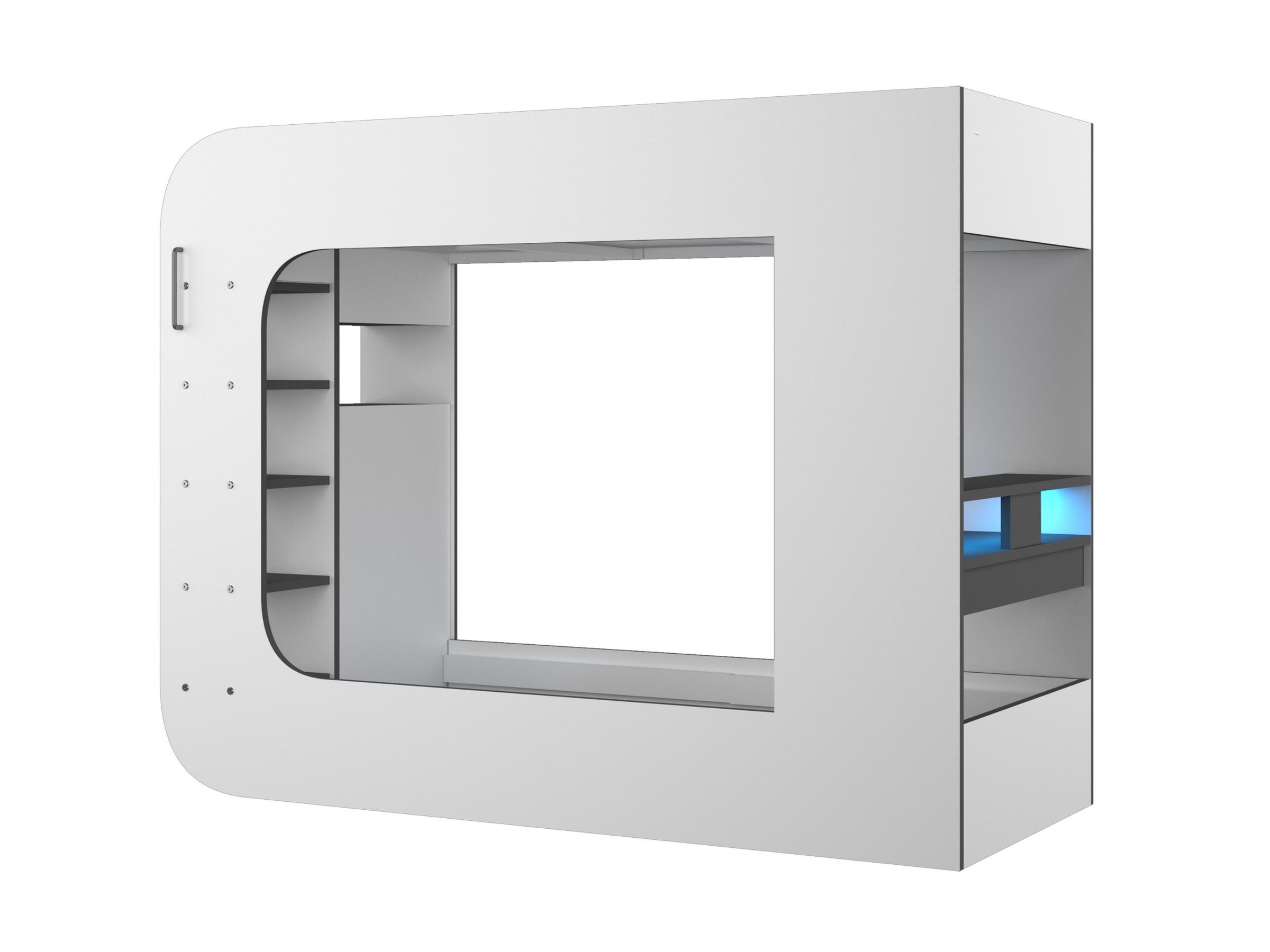 Ultimate Gaming Loftseng 90x200 - Hvit