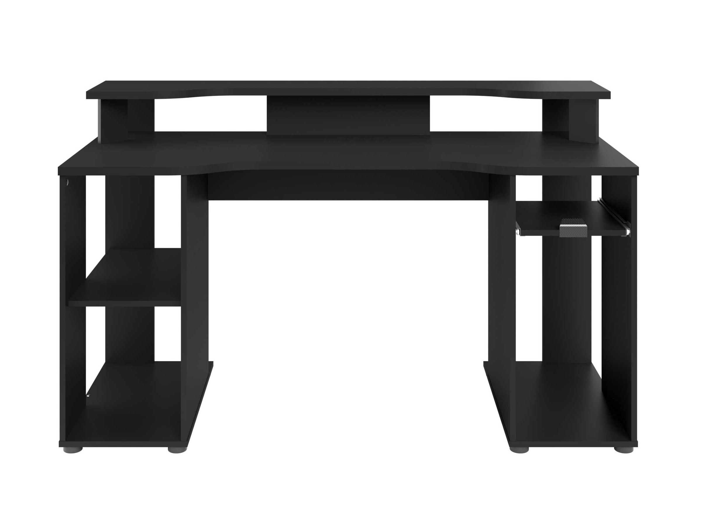 Level Gamingbord med LED-LYS - Sort