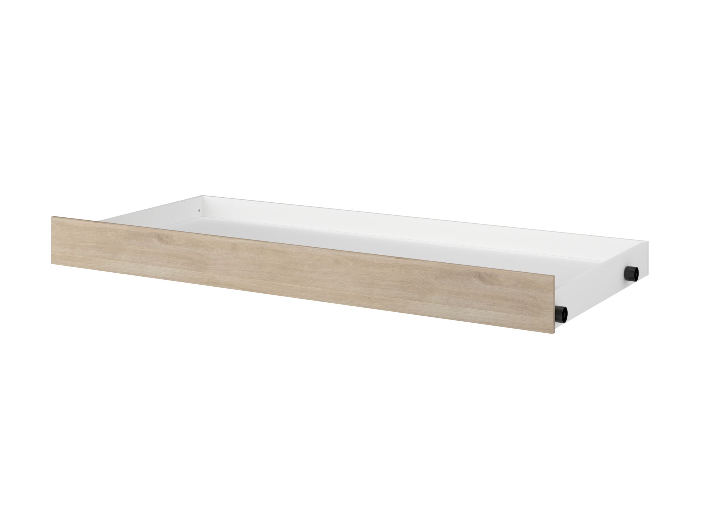 Escale Køyeseng med Uttrekkbar Gjesteseng 90x200 - Eik