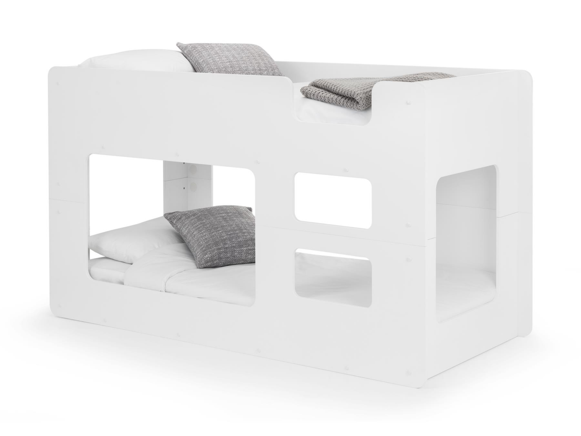 Cube køyeseng 90x200 - Hvit