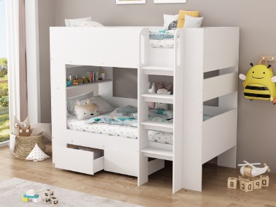 milo-koyeseng-med-skuffer-90x200---hvit