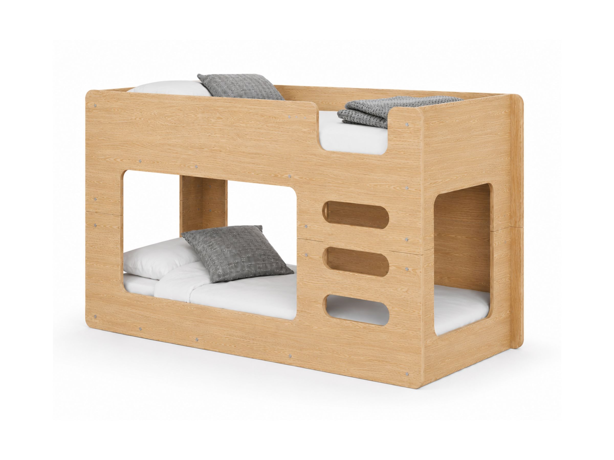 Cube køyeseng 80x180 - Natur