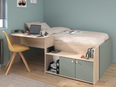 jade-halvhoy-seng-med-skrivebord-90x200---gronn